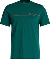 WE Fashion Heren T-shirt met opdruk.