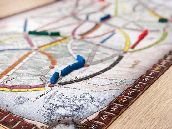 Thumbnail van een extra afbeelding van het spel Ticket to Ride USA - Bordspel