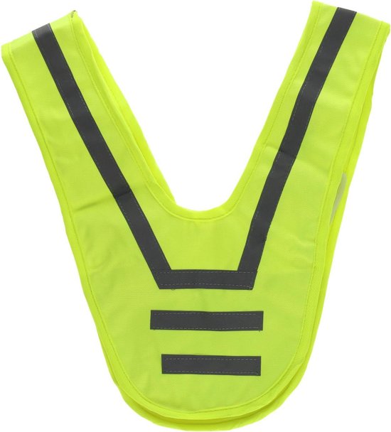 Reflectie vest voor op de fiets Junior