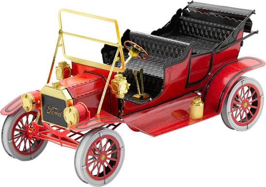 Metal Earth modelbouw 1908 Ford Model T rood |
