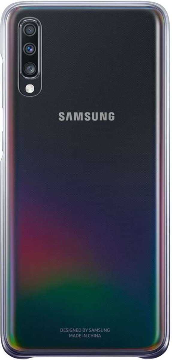 Samsung gradation cover - Samsung Galaxy A70 - Zwart