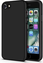 Apple iPhone SE (2020/2022) Hoesje Dun TPU Back Cover Zwart