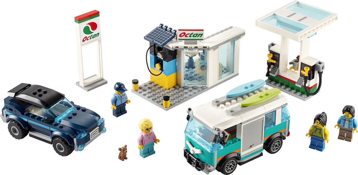 LEGO City Service Station 60257 — cadeau in Spellen & Speelgoed - foto 5