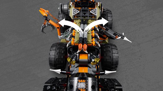 LEGO Ninjago Dieselnaut - 70654 - Set van de Slechteriken | bol
