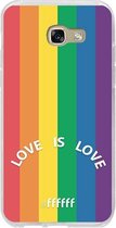 6F hoesje - geschikt voor Samsung Galaxy A5 (2017) -  Transparant TPU Case - #LGBT - Love Is Love #ffffff