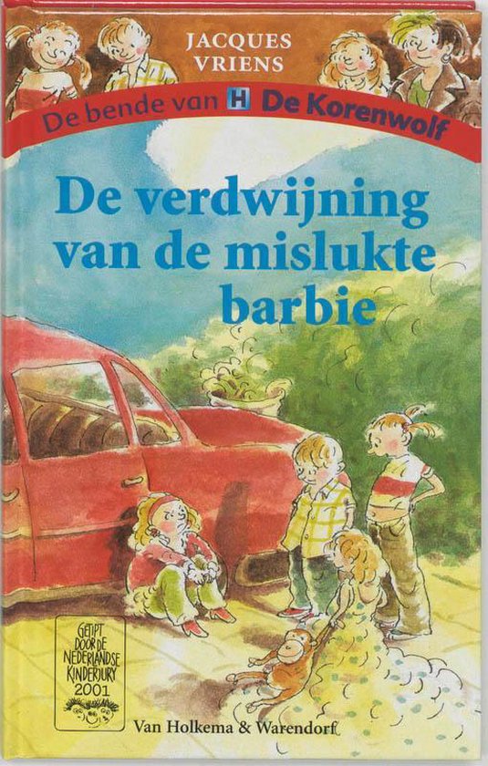 Cover van het boek 'De verdwijning van de mislukte barbie' van Jacques Vriens
