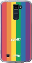 6F hoesje - geschikt voor LG K10 (2016) -  Transparant TPU Case - #LGBT - #LGBT #ffffff