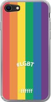 6F hoesje - geschikt voor iPhone 8 - Transparant TPU Case - #LGBT - #LGBT #ffffff