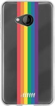 6F hoesje - geschikt voor HTC U Play -  Transparant TPU Case - #LGBT - Vertical #ffffff