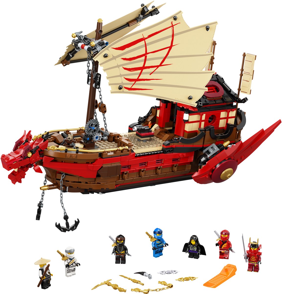 LEGO NINJAGO Destiny's Bounty 71705 — afbeelding 12