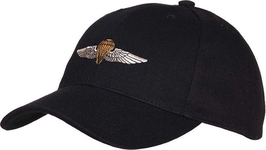 Fostex Garments - Baseball cap Para-Wing (kleur: Zwart / maat: NVT)