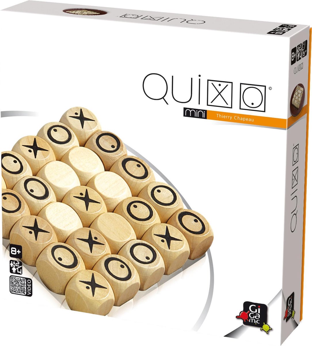 Gigamic - Quixo Mini - Abstract, tactisch bordspel - 2 spelers - NL GB FR DE ES IT — cadeau in Spellen & Speelgoed - foto 4