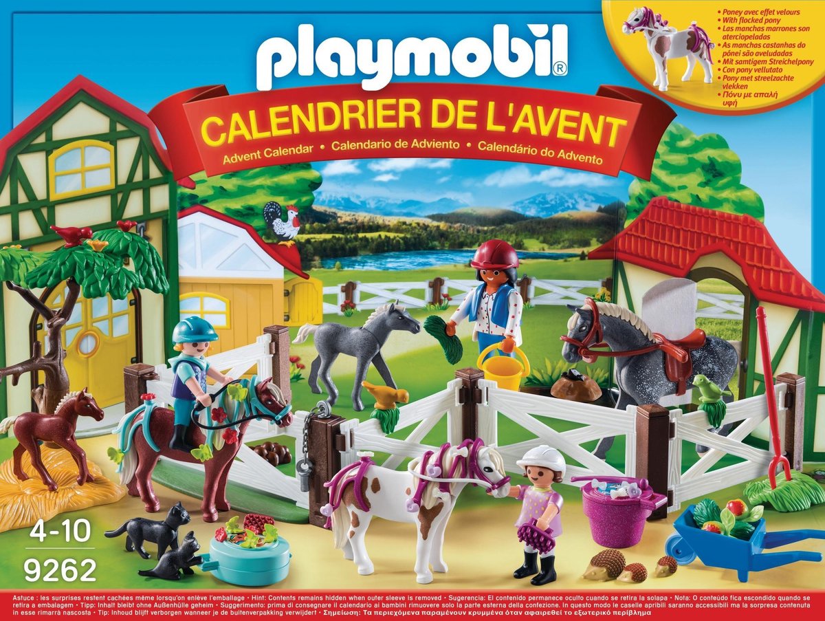 Playmobil Country Calendrier De L'Avent "Centre Équestre" | bol.com
