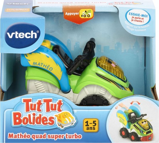 Thumbnail van een extra afbeelding van het spel VTech Tut Tut Bolides Vehicules Surprise assortis (1 auto)