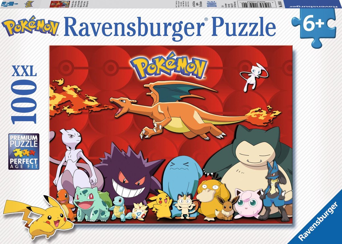 Ravensburger puzzel Pokémon - Legpuzzel - 100XXL | bol.com