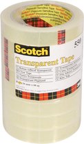 Scotch® Transparante Tape, Toren, 19 mm x 66 m, 8 Rollen/Pak