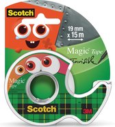 Scotch plakband Magic Monster Tape, ft 19 mm x 15 m, 2 clipstrips met 12 blisters per strip