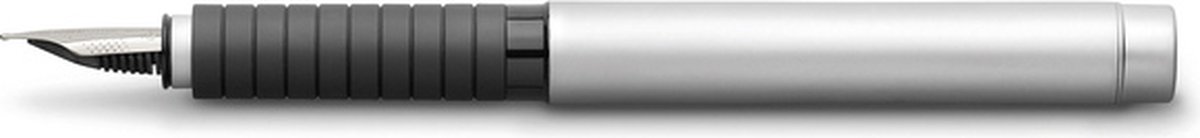 Faber-Castell vulpen - Essentio Metal - mat chroom - M - FC-148520
