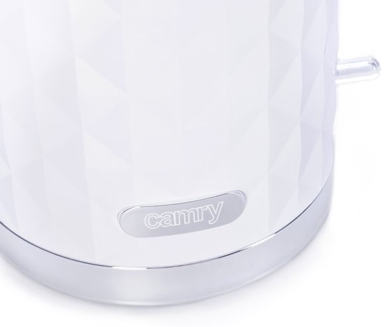 Camry CR 1269w - Waterkoker - wit trendy - 1.7 L
