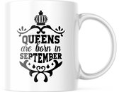 Verjaardag Mok Queens are born in september