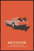 JUNIQE - Poster met kunststof lijst Back to the Future 2 -