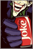 JUNIQE - Poster met kunststof lijst Killing Joke -30x45 /Rood & Zwart