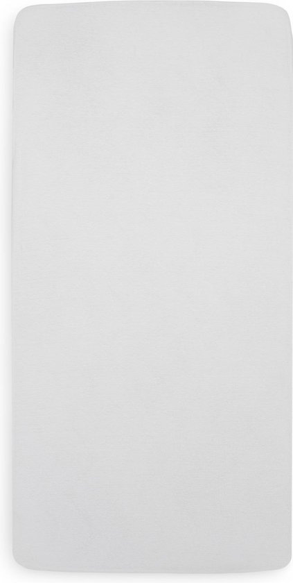Jollein - Baby Hoeslaken Boxmatras Jersey (Wit) - Katoen - Hoeslaken Baby, Hoeslaken Box - 75x95cm