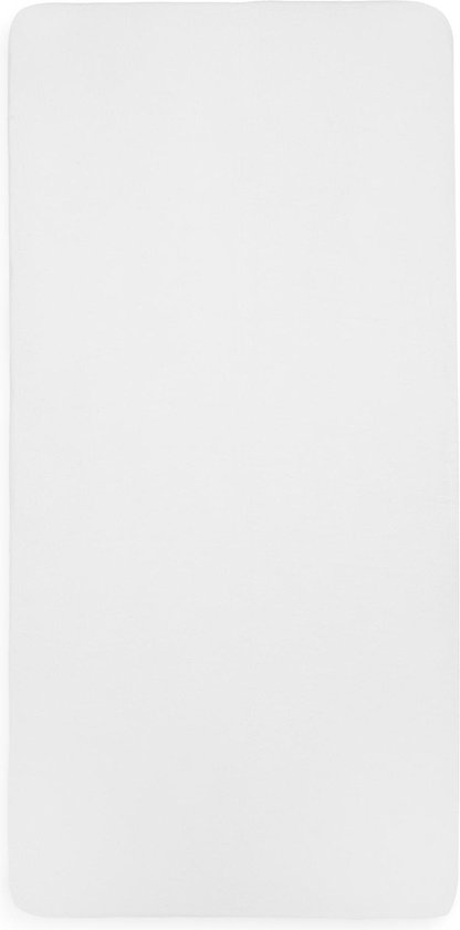 Jollein Hoeslaken Molton Ledikant 60x120cm - Wit