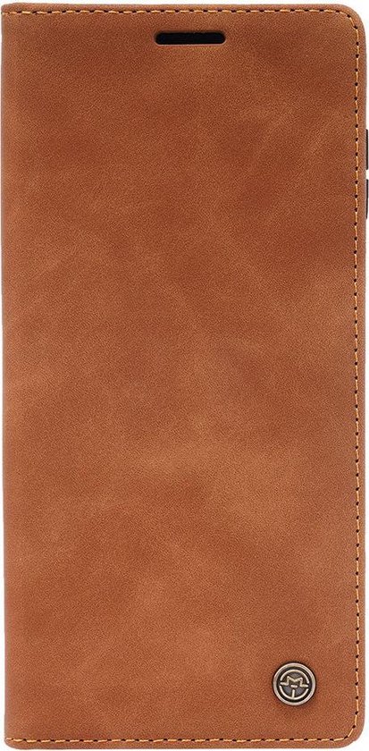 Caseme Samsung Galaxy S21 Plus - Etui Portefeuille Cabello Marron