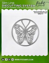 Slimline Die Cutting System Insert Monarch Butterfly (SDCS-111)