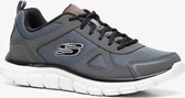 Skechers Track Scloric heren sneakers - Grijs - Maat 45 - Extra comfort - Memory Foam