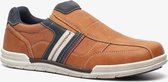Blue Box heren instappers - Cognac - Maat 44 - Extra comfort - Memory Foam