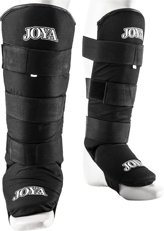 Foto: Joya fightgear velcro scheenbeschermers zwart s