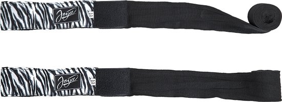 Joya Dames Tiger Bandages - 350cm - Zwart - Wit - Joya