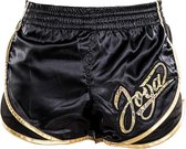 Joya Thailand Kickboks Broek - Zwart Goud - M