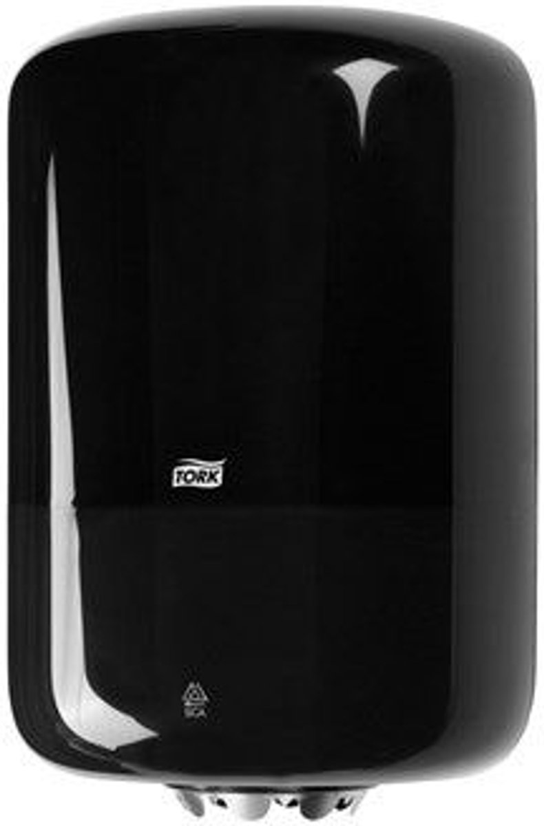 Poetspapierdispenser Tork Centerfeed M2 Elevation  zwart 559008