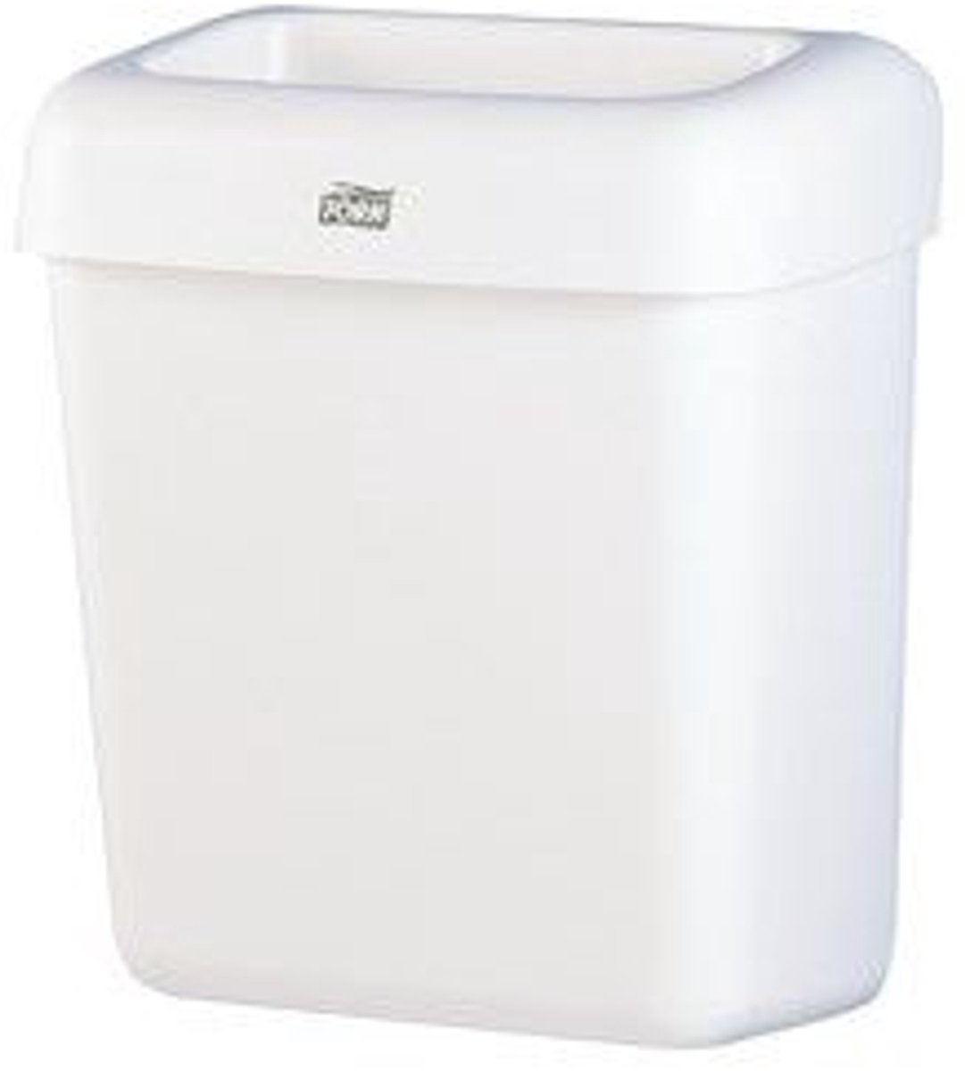 Goedkoopste Tork afvalbak 20L, plastic, wit (226100
