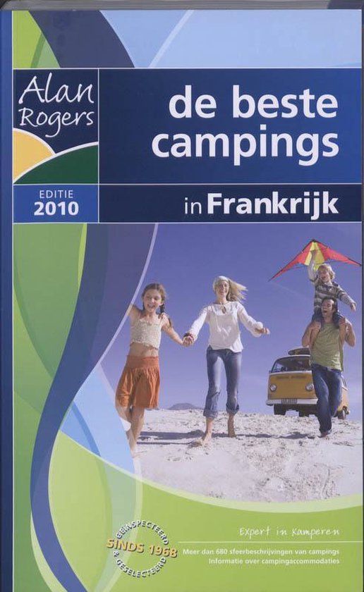 Cover van het boek 'Alan Rogers Campinggids Frankrijk / 2010'