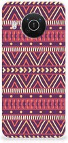 Telefoonhoesje Nokia X10 | X20 Leuk TPU Backcase Aztec Purple