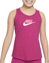 Nike Sportswear Top - Meisjes - donkerroze - lichtroze - wit