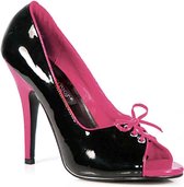 Pleaser Hoge hakken -35 Shoes- SEDUCE-216 US 5 Zwart/Roze