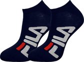 Fila - 4-pack Short Sokken - Navy - Maat 43-46