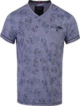 Gabbiano T-shirt V-Neck Navy 15230