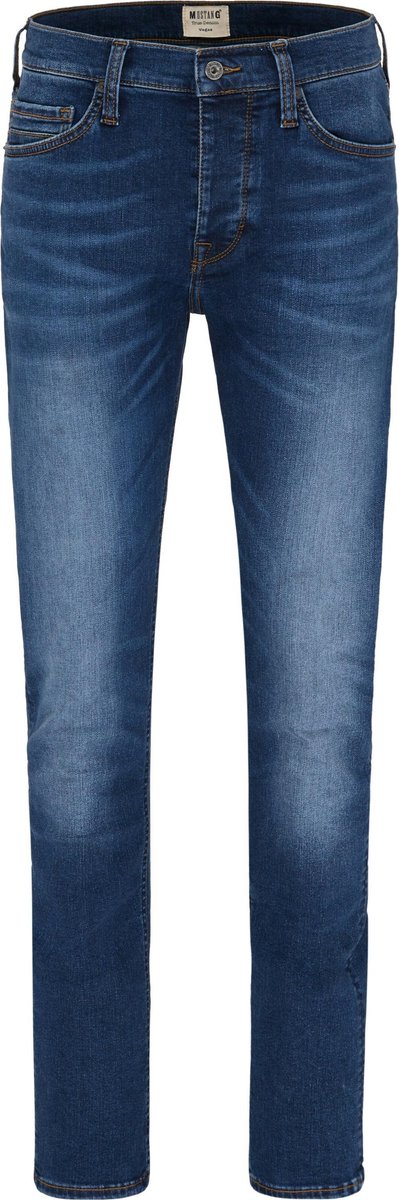 Mustang Vegas denim blue used heren jeans spijkerbroek - W33 / L32