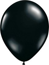 Folat - Folatex ballonnen Zwart 30 cm 50 stuks