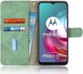 Motorola Moto G10 / G20 / G30 Hoesje Wallet Book Case Groen