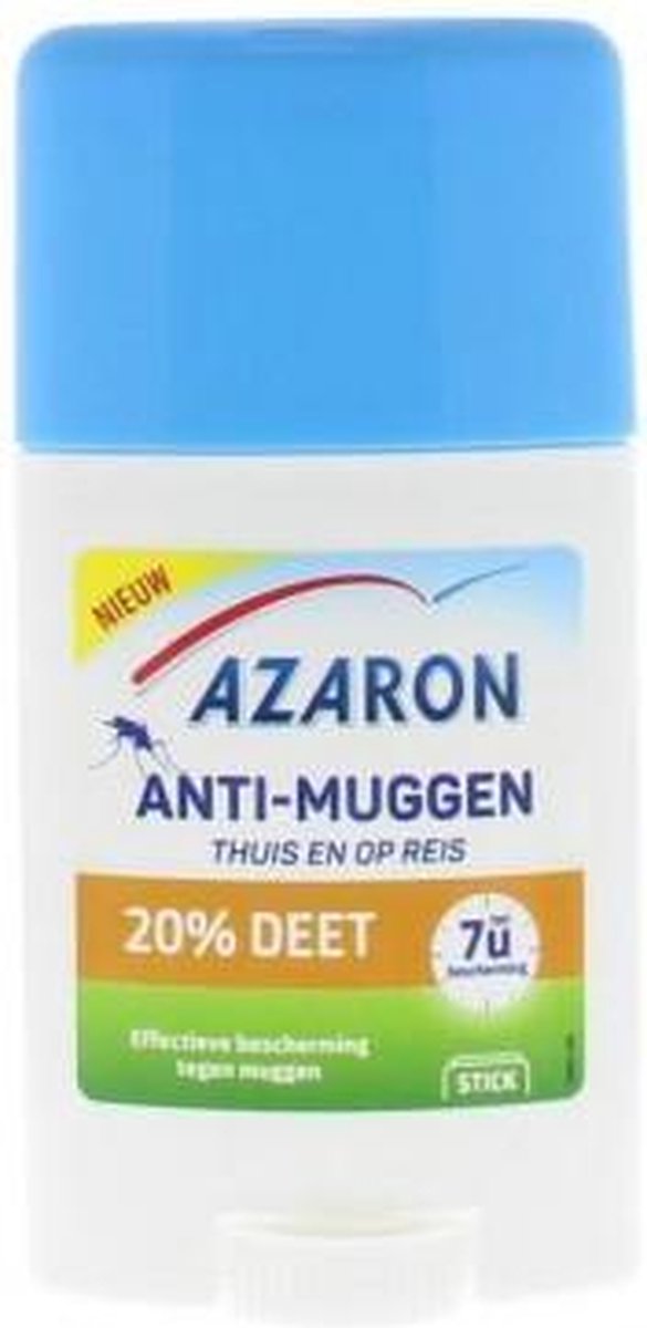 Azaron - Anti-Muggen 20% DEET Stick - Muggenbescherming