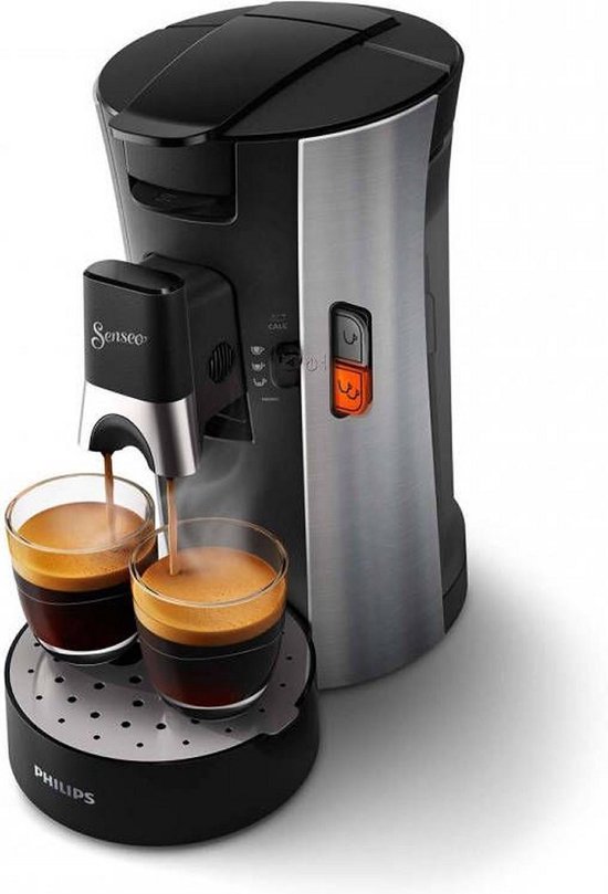 Philips CSA250/10 Senseo Intensity Plus Koffiepadmachine Zwart/RVS | bol.com