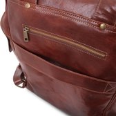 Tuscany Leather - Leren rugzak 'Bangkok XL' - Bruin - TL141987