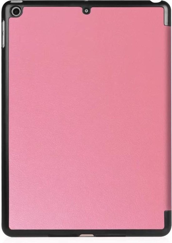 iPad Cover 2017 - iPad 2018 Cover Light Rose 9,7 pouces - iPad 2018 Cover 9.7 - iPad 2017 Cover smart cover Trifold - Ntech